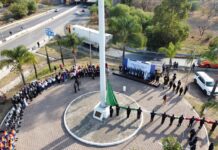 Encabeza Melanie Murillo ceremonia de Promulgación de la Constitución