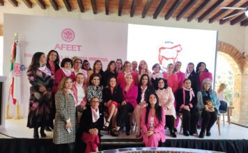 Asume Ana Cristina Fox de la Concha presidencia de AFEET Guanajuato