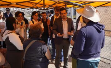 Vecinos de Salamanca y César Prieto realizan acuerdos por el bienestar comunitario