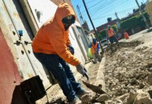 Comienzan los trabajos en la calle Jesús Carranza de Silao