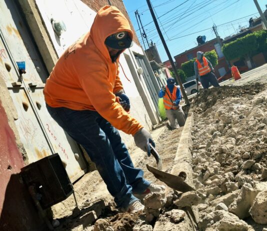 Comienzan los trabajos en la calle Jesús Carranza de Silao