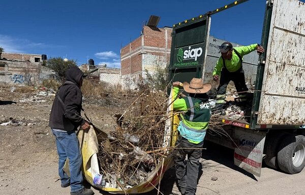 SIAP refuerza cuadrillas de limpieza en Las Joyas
