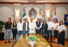 Se reúnen ex liderazgos del PVEM con gobernadora Libia Dennise