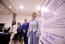 Envía Libia Dennise reforma al Congreso para garantizar libertad sindical