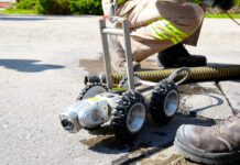 Robot de SAPAL revisa las profundidades del drenaje en León