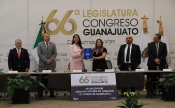 Entrega Libia Dennise Segundo Informe de Gobierno al Poder Legislativo