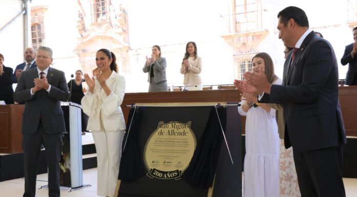 Legislativo realiza Sesión Solemne en San Miguel de Allende