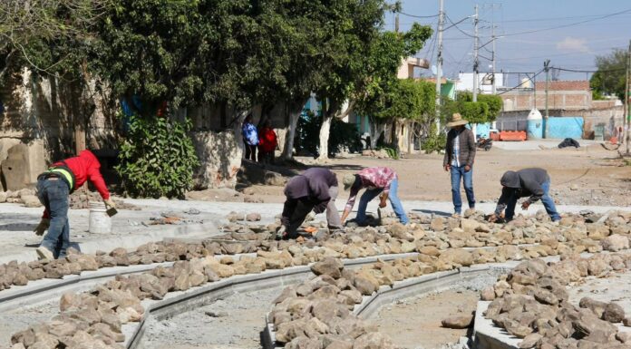 Invierte Silao 6.1 MDP en pavimentación para comunidad de Trejo