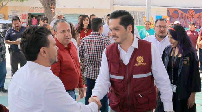 De la mano con SEDATU construímos un Salamanca cada vez mejor: César Prieto