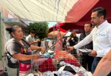 Encabeza Allan León recorrido de servicios en la Flores Magón