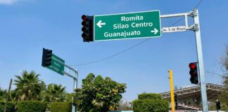 Avanza la instalación de semáforos en Silao