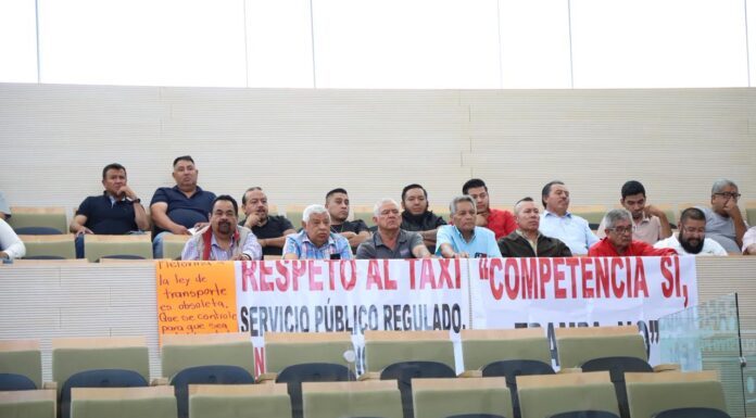 Piso parejo para taxistas y plataformas, pide Ruth Tiscareño
