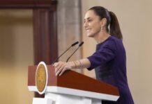 Estamos combatiendo la corrupción, como la combaten allá: Sheinbaum