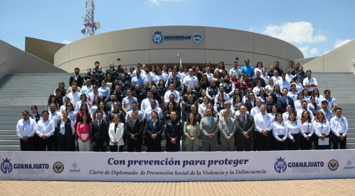 Concluyen municipios de Guanajuato diplomado sobre seguridad comunitaria