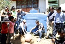 Instala DIF estatal sistema de captación de agua en escuelas de Guanajuato