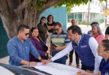 Vecinos y autoridades rescatan el parque El Triangulito en León