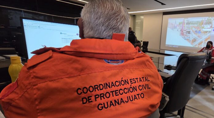 Mantiene Protección Civil vigilancia en Guanajuato
