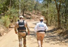 Refuerzan en la capital acciones de vigilancia en la Sierra de Santa Rosa