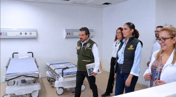Libia Dennise y Zoé Robledo supervisan avances de HGZ del IMSS en Guanajuato