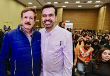 Alvarez Maynez invita a Ale Gutiérreza a derrocar al PAN en Guanajuato