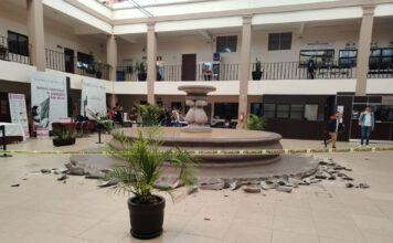 Daña hombre histórica fuente en Celaya; “fue la derecha” atajó alcalde