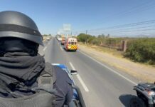 Bloquean carretera federal 90 en Pénjamo