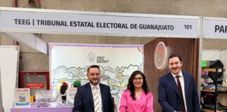 Tribunal Electoral de Guanajuato abre su espacio en la FeNaL