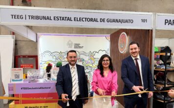 Tribunal Electoral de Guanajuato abre su espacio en la FeNaL