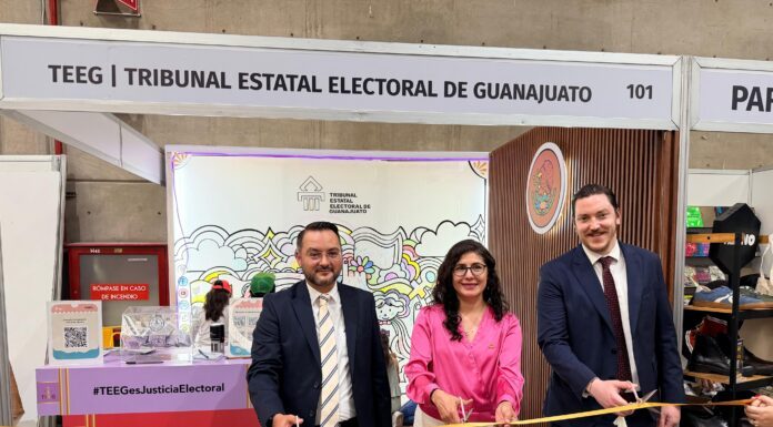 Tribunal Electoral de Guanajuato abre su espacio en la FeNaL
