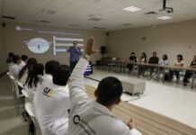 Socializa Secretaría de Seguridad y Paz su trabajo entre estudiantes