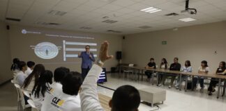 Socializa Secretaría de Seguridad y Paz su trabajo entre estudiantes