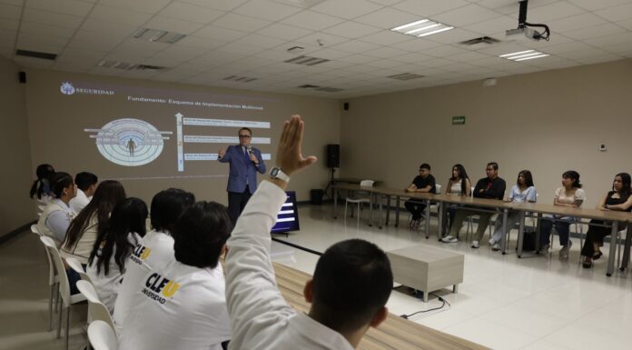Socializa Secretaría de Seguridad y Paz su trabajo entre estudiantes