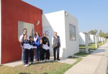 Entrega Libia Dennise “Viviendas para el Bienestar” en San José Iturbide