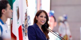 El Triunfo está en la pasión, dice Libia Dennise al inagurar Olimpiadas