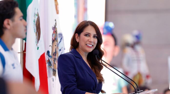El Triunfo está en la pasión, dice Libia Dennise al inagurar Olimpiadas