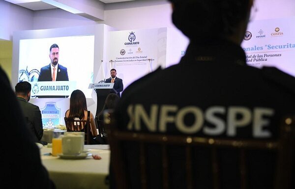 Guanajuato reconoce a profesionistas en Seguridad Pública