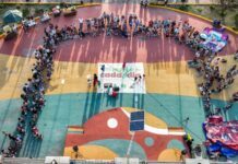 Mauricio Trejo celebra con infancias de San Miguel de Allende