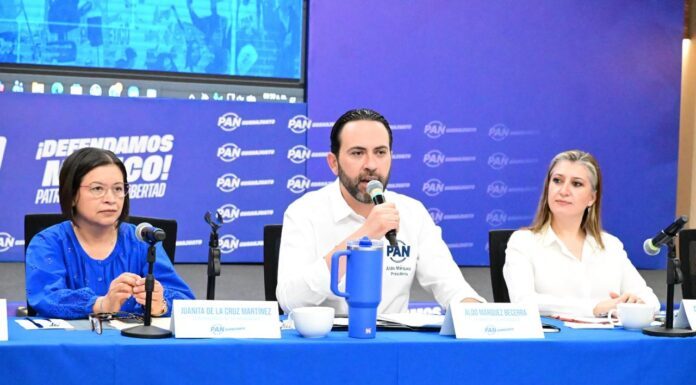 PAN cuenta con gran estructura territorial con miras al 2027: Aldo Márquez