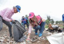 Silao late limpio y recupera espacios en la colonia Los Fresnos