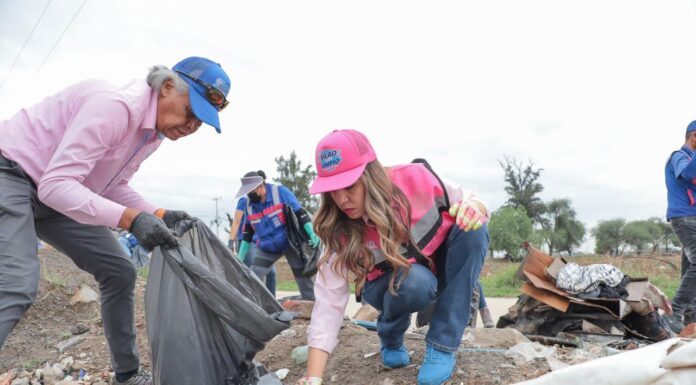 Silao late limpio y recupera espacios en la colonia Los Fresnos