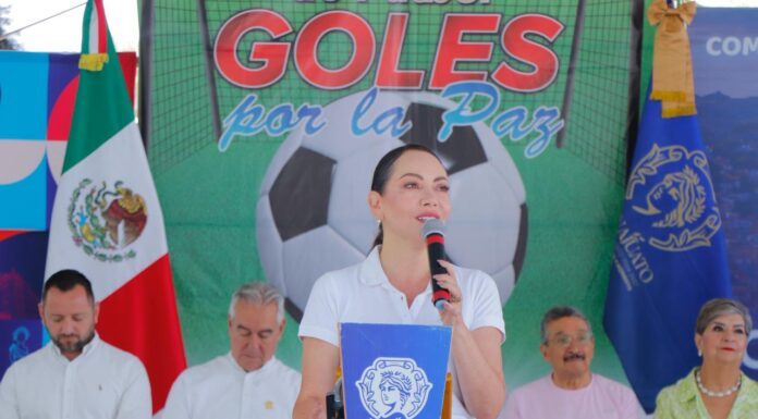 Samantha Smith pone en marcha iniciativa “Goles por la Paz” en la capital