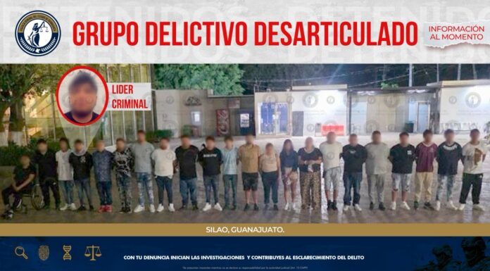 Desarticula FGJEG célula criminal que operaba desde Silao