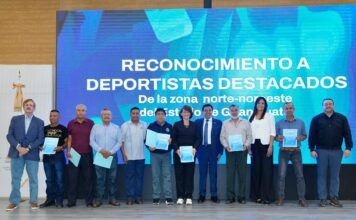 Congresistas reconocen a deportistas originarios del norte guanajuatense
