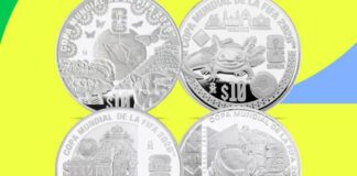 Emite Banco de México monedas conmemorativas al Mundial