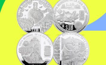 Emite Banco de México monedas conmemorativas al Mundial