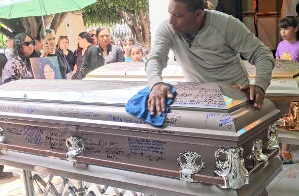 Despiden a buscadoras que fueron asesinadas en Salamanca