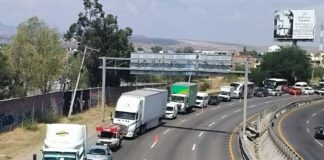 Prevén que reparación total de socavón en Federal 45 terminen el lunes