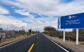 Invierte Guanajuato 9 MDP en conservación de carretera en Silao