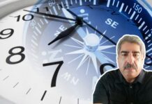 La brújula y el reloj