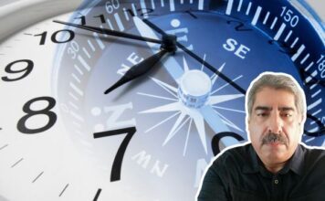 La brújula y el reloj